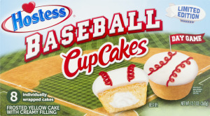 Hostess Baseball Cupcakes Yellow - 8 CT