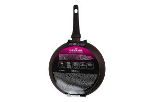 Сковорода из алюминия с антипригарным покрытием Nano Quartz 26х5см №MK-SN8826 Universal Brown Maxmark 1шт