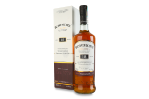 Віскі 0.7л 43% односолодове 18YO Bowmore к/у