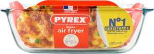 Форма скляна прямокутна 1.2л 23x15х7см №215В100/7948 Air fryer Pyrex 1шт