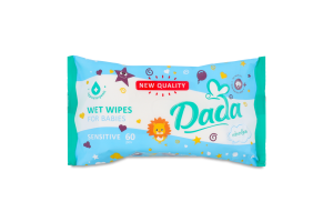 Серветки вологі Dada без запаху В*