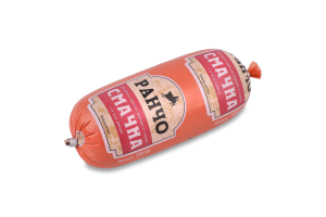 Колбаса вареная из мяса птицы Вкусная Ранчо 1с м/у 350г