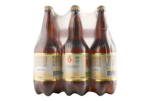 Пиво 1.2л 4.2% світле фільтроване пастеризоване Свіжий розлив Перша приватна броварня п/пл