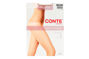 Колготки женские Conte elegant Slimfit 20den 2 natural