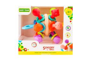 Игрушка для детей от 6мес №8451 Сенсорный мячик Baby Team 1шт