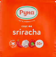 Соус пастеризованный Шрирача Руна м/у 50г