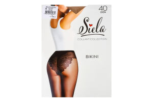 Колготки жіночі Siela Bikini 40den 3 daino