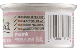 Purina Beyond Natural Cat Food Salmon & Brown Rice Recipe Pate