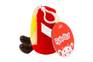 Игрушка мягкая №99036 Яблочко Фруктовые друзья-половинки Fyyvalur 1шт