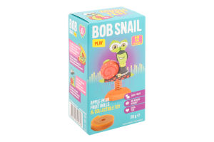 Набор Конфеты фруктовые натуральные Яблоко-груша 20г + игрушка Bob Snail к/у 2шт