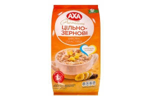 Пластівці вівсяні Цільнозернові Premium Axa м/у 450г