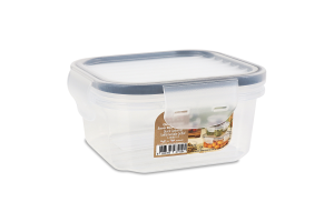 Контейнер д/зберігання Qlux квадрат прозорий 400мл