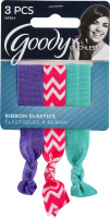 Goody Ouchless Ribbon Elastics - 3 CT
