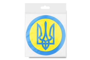Наліпка TerraPlus Тризуб-2