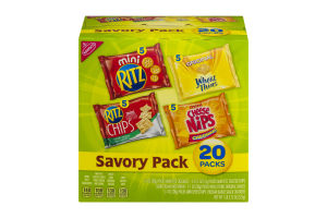 Nabisco Savory Pack - 20 CT