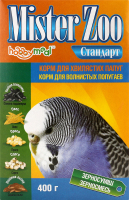 Корм д/хвилястих папуг Mister Zoo Стандарт 400г Hobby Meal