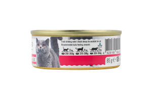 Корм д/котів шматочки філе індички в желе 85г ж/б Basttet"o Holistic