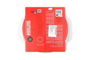 Кастрюля круглая с крышкой 2.5л №s6176-6186 Simax 1шт