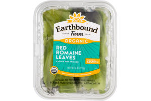 Earthbound Farm Organic Red Romaine Leaves
