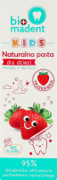 Паста зубная для детей от 3лет натуральная клубничная Kids Bio Madent 75мл