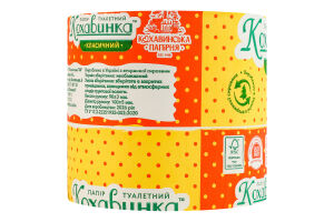 Бумага туалетная Классическая Кохавинка 1шт