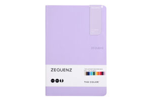 Блокнот Zequenz А5 лавандовий 100арк 1005456