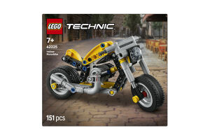 Конструктор для дітей від 7років №42225 Yellow motorbike Technic Lego 151ел