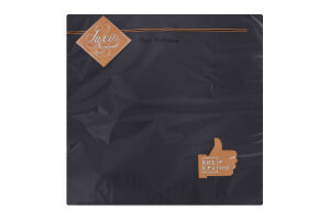 Салфетки бумажные 3-х слойные черные 33х33см Decor Collection Luxy 20шт