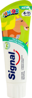 Паста зубна для дітей 6-13років з ніжним м'ятним ароматом Junior Signal 75мл