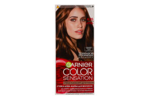 Крем-краска для волос Color Sensation Золотисто-каштановый №6.35 Garnier