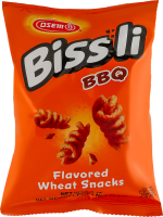 Снеки Bissli пшеничні зі смаком барбекю