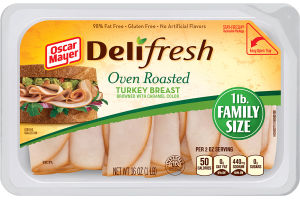 Oscar Mayer Deli Fresh Oven Roasted Turkey Breast