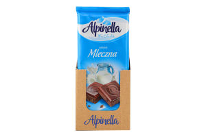 Шоколад молочный Alpinella м/у 90г