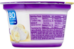 Dannon Light & Fit Greek Nonfat Yogurt Banana Cream