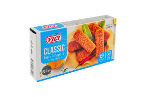 Палочки рыбные замороженные в панировке обжаренные Classic Vici к/у 250г