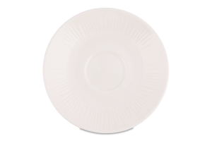 Блюдце MBM My Home Промінь 11,5см біле KP-117
