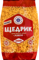 Вироби макаронні трубчасті група В клас екстра Ріжки Щедрик м/у 1кг