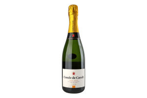 Вино ігристе Conde de Caralt Cava Semi seco біле