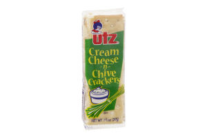 Utz Cream Cheese-n-Chive Crackers - 6 CT