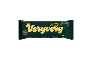 Батончик протеїновий глазурований з горіхами з підсолоджувачами Nutty Veryvery м/у 45г
