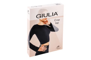 Футболка жіноча Giulia Crop top bianco S/M