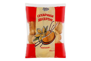 Сухарики хлібобулочні здобні Десертні Добра грінка м/у 150г