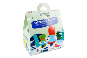 Набор кондитерский с сувенирной машинкой внутри Домик храбрых Konti к/у 0.219кг