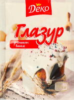 Глазур зі смаком ванілі Деко м/у 75г