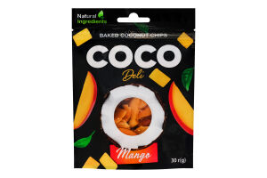 Чипси кокосовi з манго Coco Deli д/п 30г