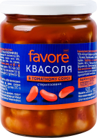 Квасоля Favore в томатному соусі