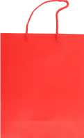 Пакет подарочный красный 19.5х23.5х8см №CSPB012 Greenwich Products Co. Limited 1шт
