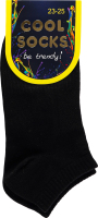Носки жен Cool Socks 17352 спорт коротк чер р23-25