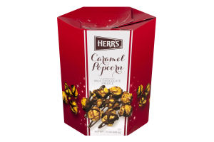 Herr's Caramel Popcorn with Milk Chocolate Drizzle
