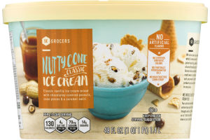SE Grocers Classic Ice Cream Nutty Cone